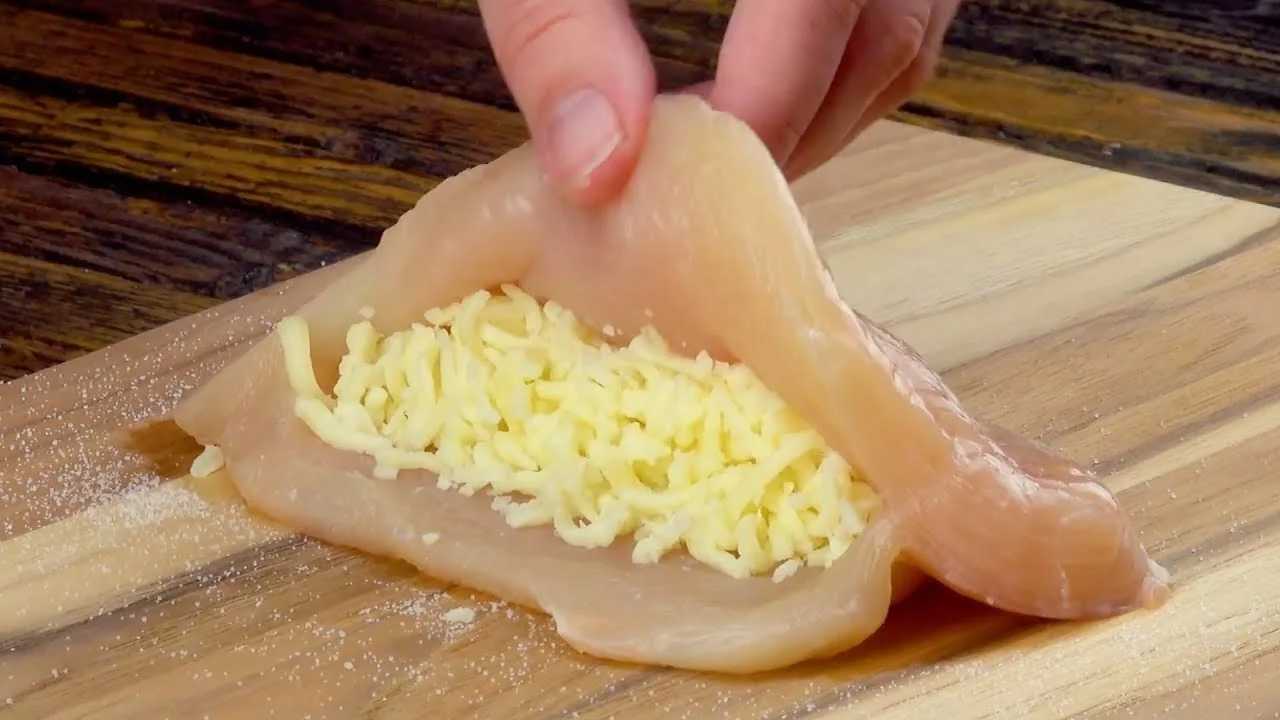 Escaloppes poulet farcies